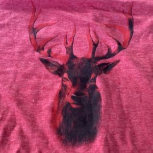 Red stagg Jim beam tee shirt size large